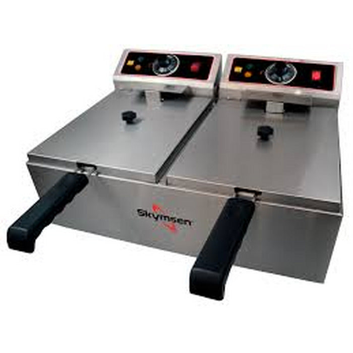 Skymsen Fritadeira Elétrica Skymsen FED-20-N 220V Inox restaurante — vista 4