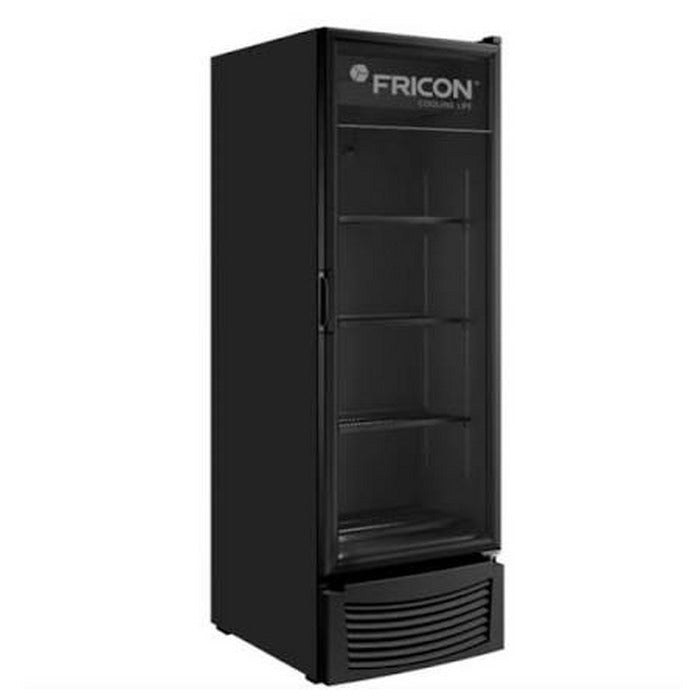 Expositor vertical Fricon VCFM 433 V Total Black com porta de vidro