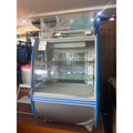 MXSP-080AZ VITRINE CAIXA PRATEL VIDRO 0,8 GEL - Vista frontal profissional