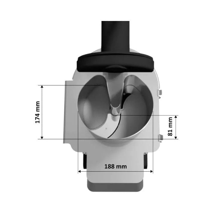 Skymsen Processador de Alimentos Skymsen PA-7-PRO Bivolt 7 Discos restaurante — vista 7