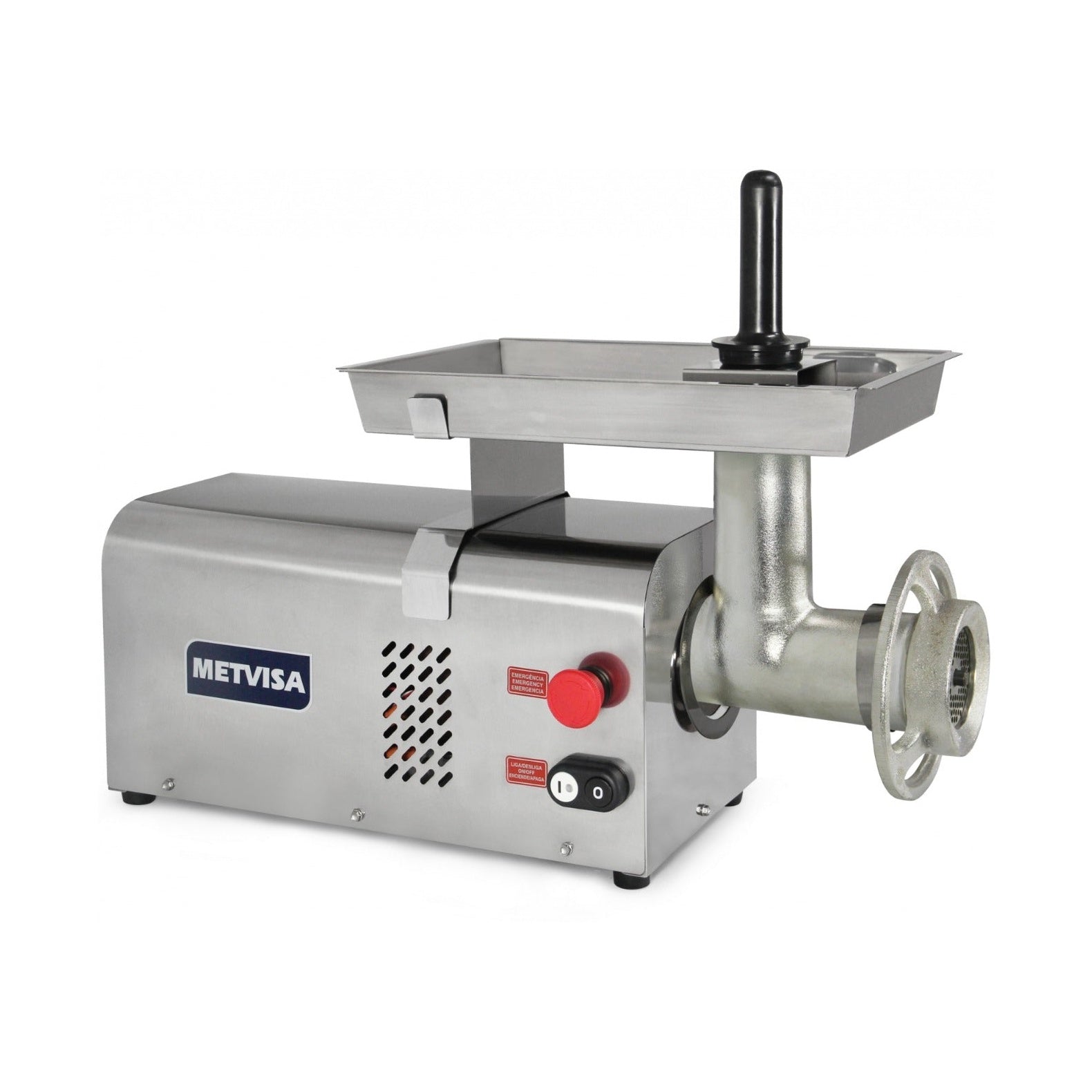 Picador de Carne Bimg Boca 22 220V vista frontal — açougue profissional PCL.22