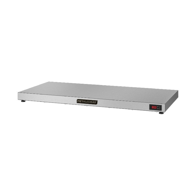 Pista Aquecida Metalcubas PAM 1000 1m 100cm 220V inox estufa para manter pratos lanches baixelas quentes - vista 2