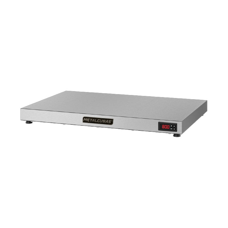 Pista Aquecida Metalcubas PAM 700 70cm 220V inox estufa para manter pratos lanches baixelas quentes - vista 2