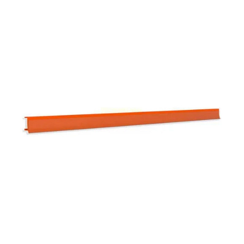 Régua Porta-Etiqueta New Plus 905mm para prateleira de gôndola de supermercado — vista frontal