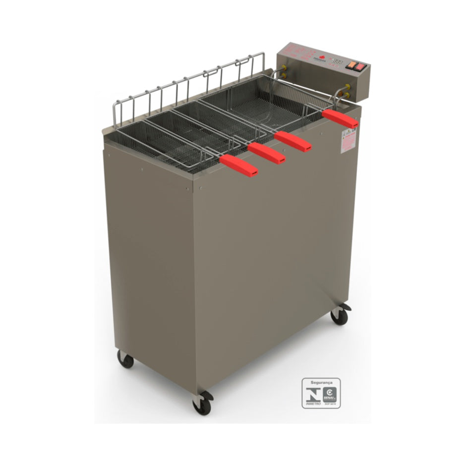 Progas Fritadeira Elétrica Progas PR-3000E 220V — Fritadeira Industrial para Restaurante
