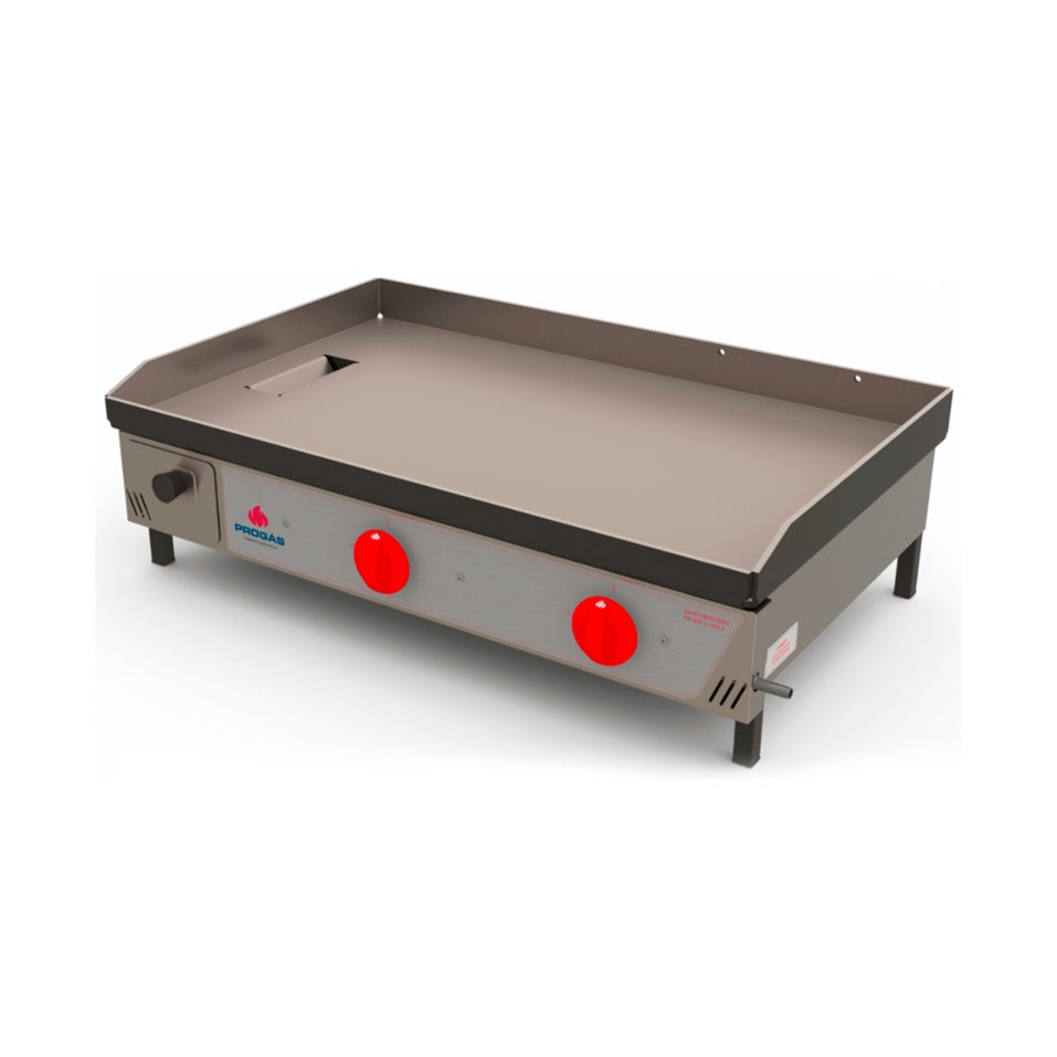 Chapa Bifeteira a Gás Progas PR-800G — Bifeteira Industrial de Mesa 800mm
