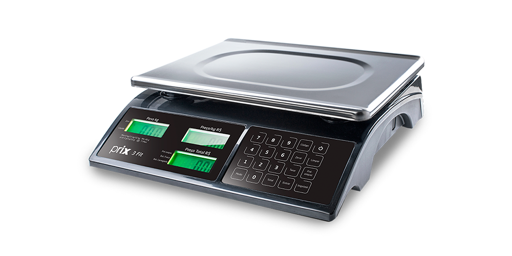 Balança Comercial Toledo 32kg 10g Precisão — Vista lateral