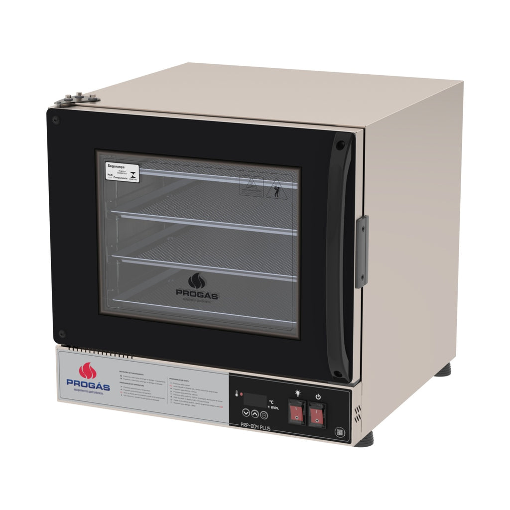 Forno Turbo Elétrico Progás PRP-004 Plus digital 220V preto 56L 4 esteiras - vista 2