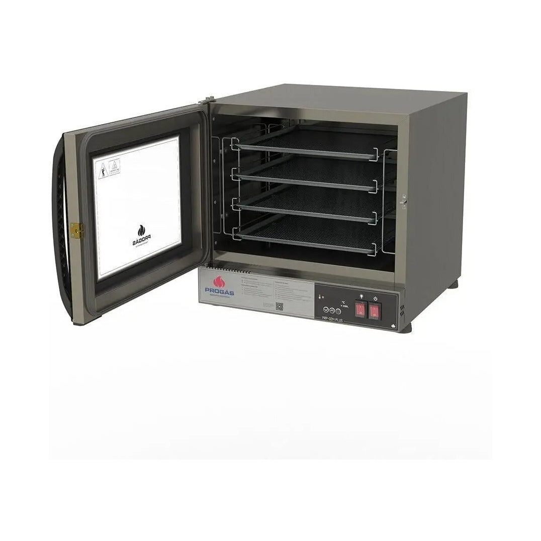 Forno Turbo Elétrico Progás PRP-004 Plus digital 220V preto 56L 4 esteiras - vista 6