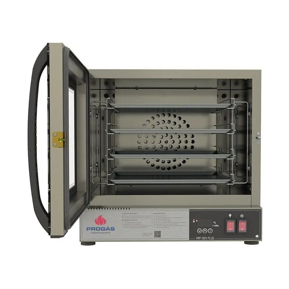 Forno Turbo Elétrico Progás PRP-004 Plus digital 220V preto 56L 4 esteiras - vista 7