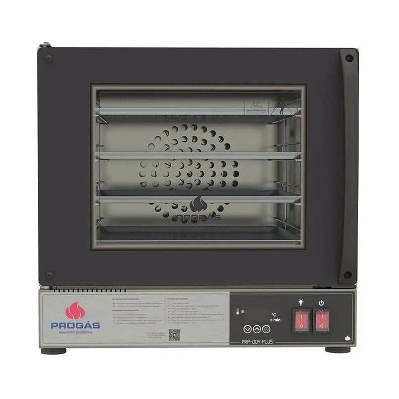 Forno Turbo Elétrico Progás PRP-004 Plus digital 220V preto 56L 4 esteiras - vista 8