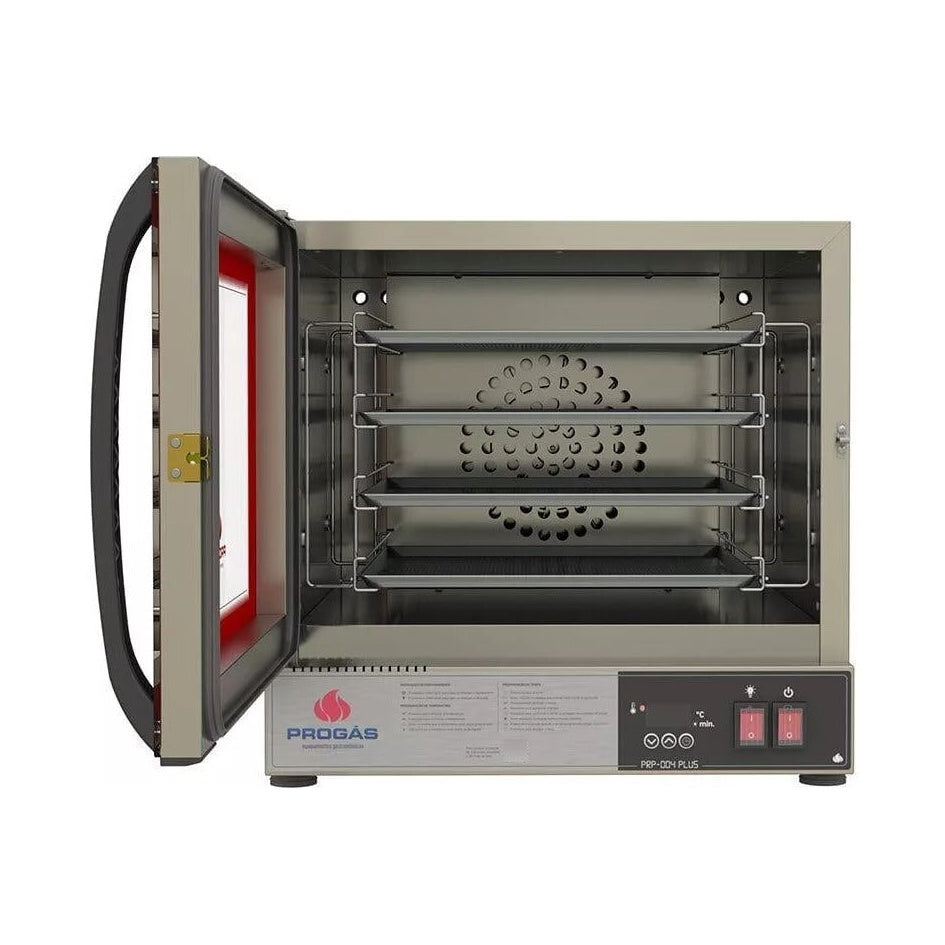 Forno Turbo Elétrico Progás PRP-004 Plus digital 220V vermelho 56L 4 esteiras - vista 6