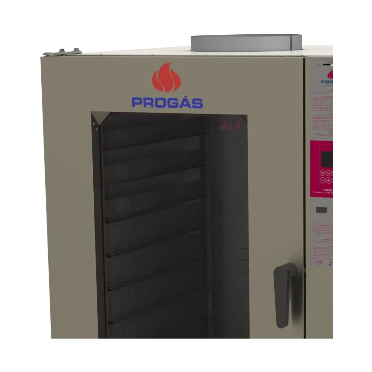 Forno Turbo a Gás GLP Progás PRP-10000ST G2 127V/220V Monofásico (apenas para painel/turbina/lâmpada) industrial padaria - vista 6