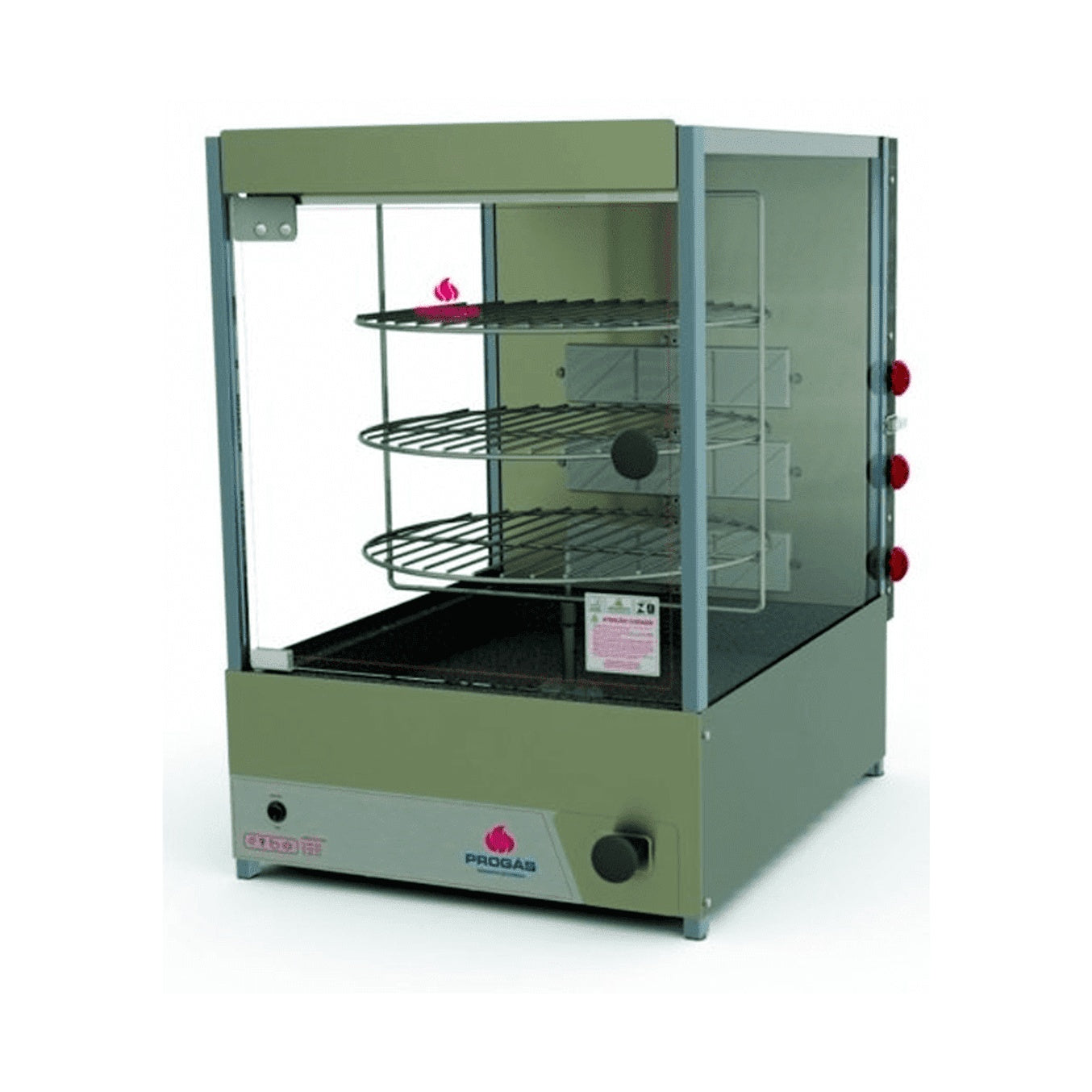 Forno Industrial Progas PRP-124G 20kg bivolt forno a gás compacto padaria lanchonete confeitaria - vista 1