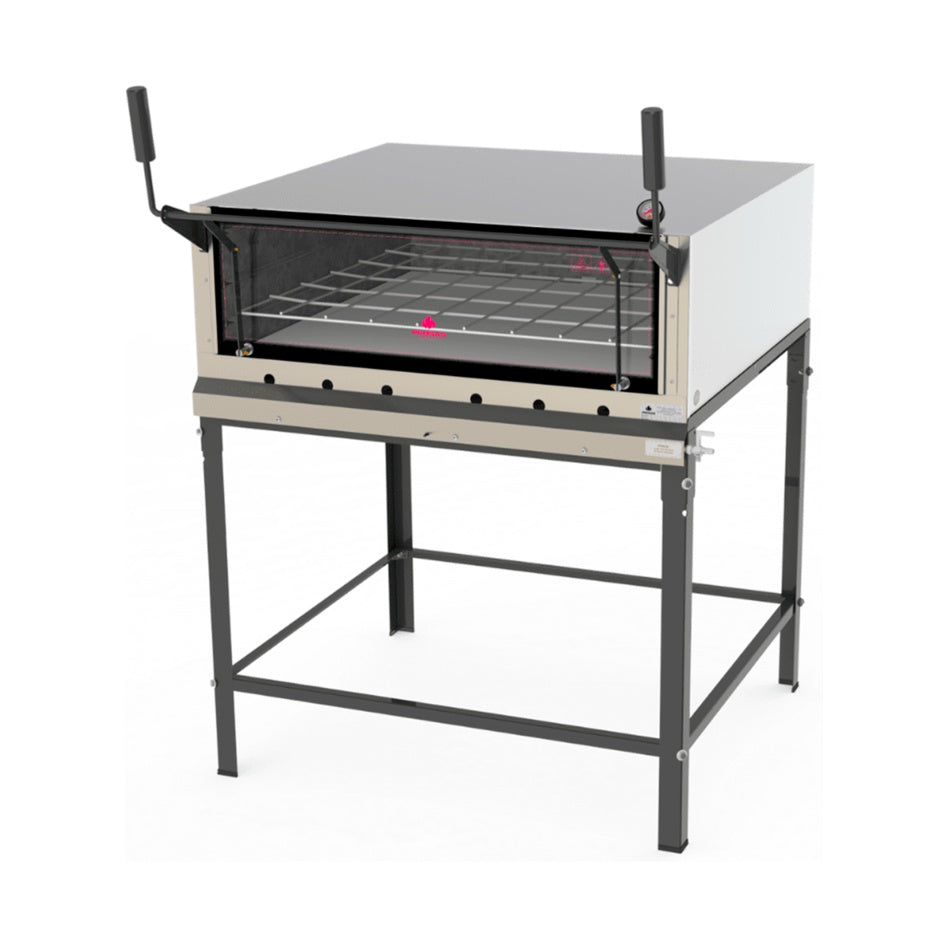 Forno Refratário a Gás GLP Progás PRP-900 G2 S/KG 100% gás GLP industrial padaria pizzaria - vista 4