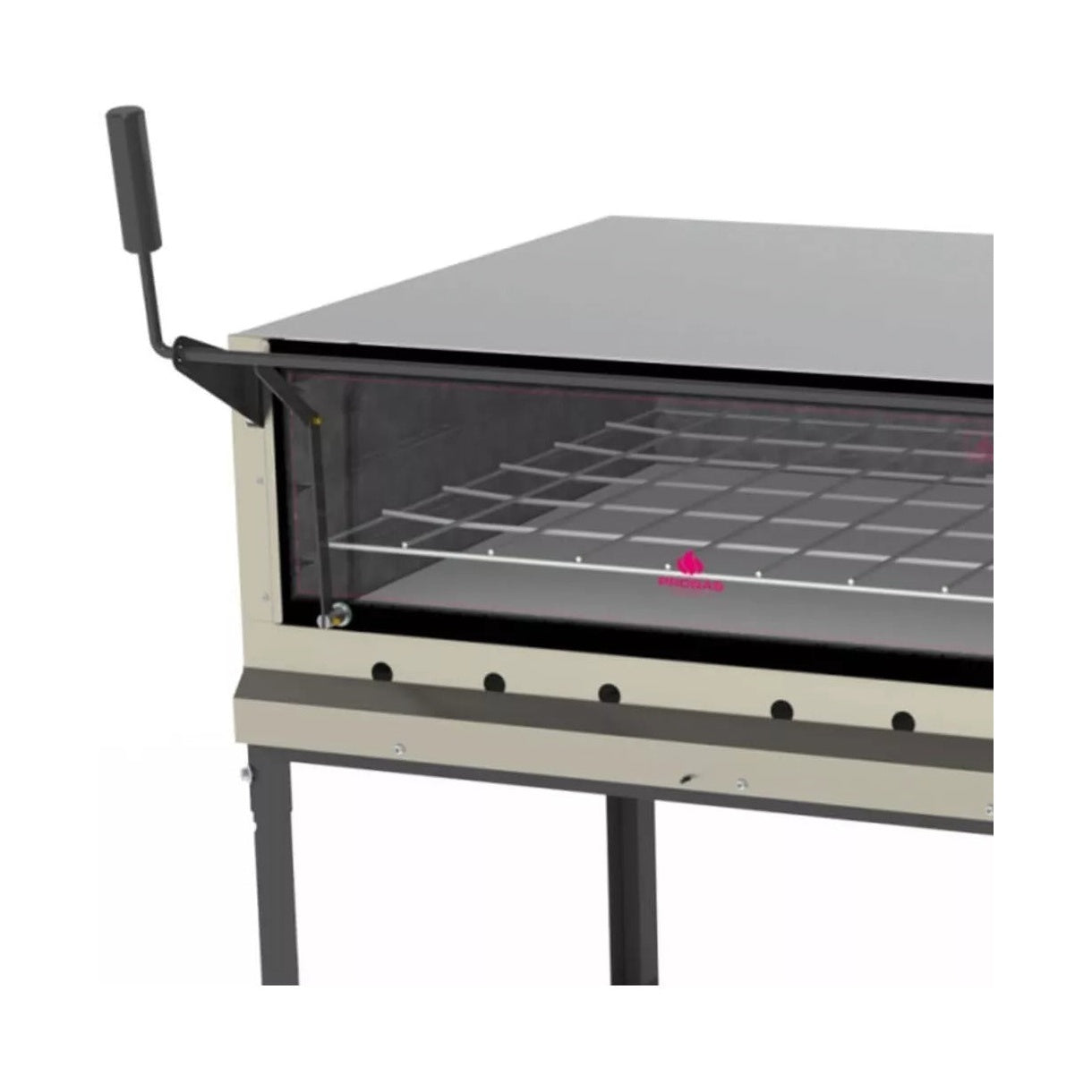 Forno Refratário a Gás GLP Progás PRP-900 G2 S/KG 100% gás GLP industrial padaria pizzaria - vista 5