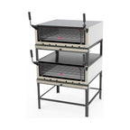 Forno Industrial Duplo Progas PRP-900DP G2 Inox s/ Pedra Refratária - Vista frontal profissional