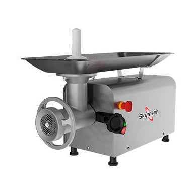 Skymsen Picador de Carne Skymsen PS-22 Inox 220V Boca 22 1,5CV profissional açougue — vista 5