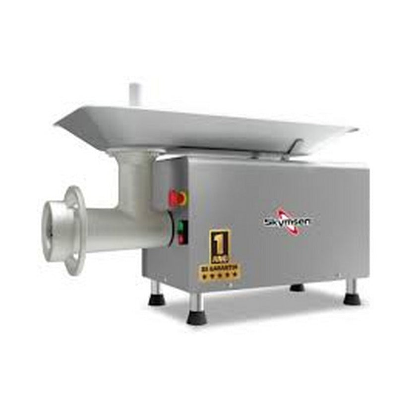 Skymsen Picador de Carne Skymsen PS-22 Inox 220V Boca 22 1,5CV profissional açougue — vista 7