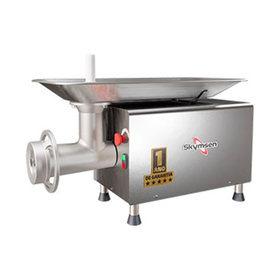 Skymsen Picador de Carne Skymsen PSP-98M Inox 220V Boca 98mm profissional açougue — vista 4