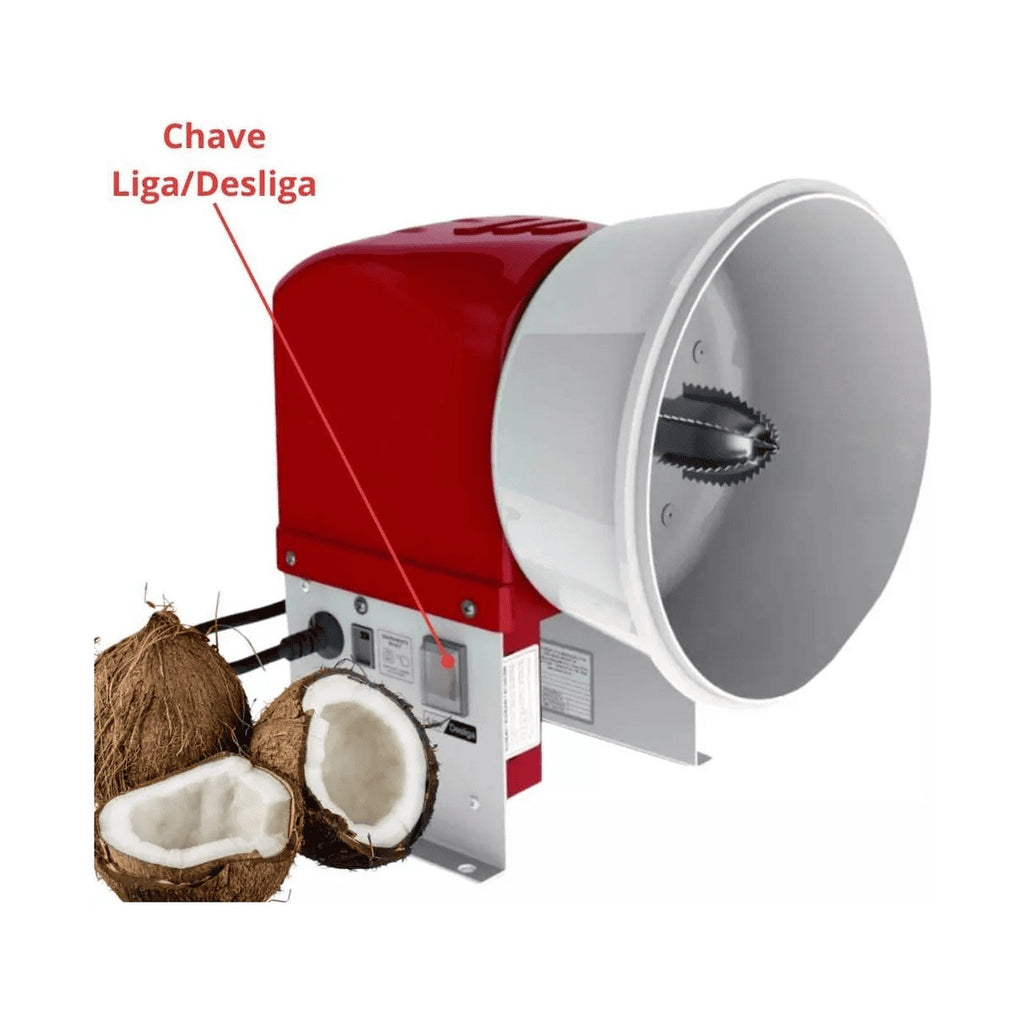 Braesi Raspador de Coco Braesi BRC-50 Bivolt profissional padaria — vista 4