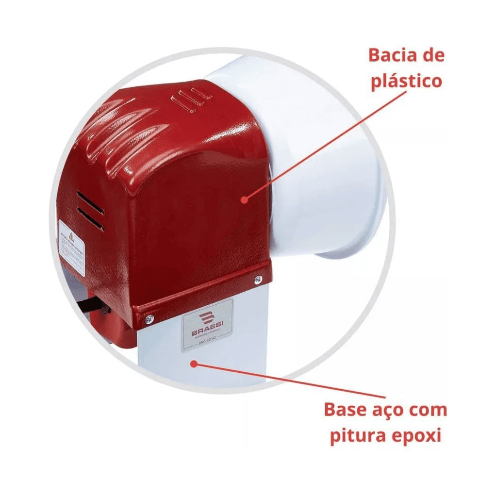 Braesi Raspador de Coco Braesi BRC-50 Bivolt profissional padaria — vista 5