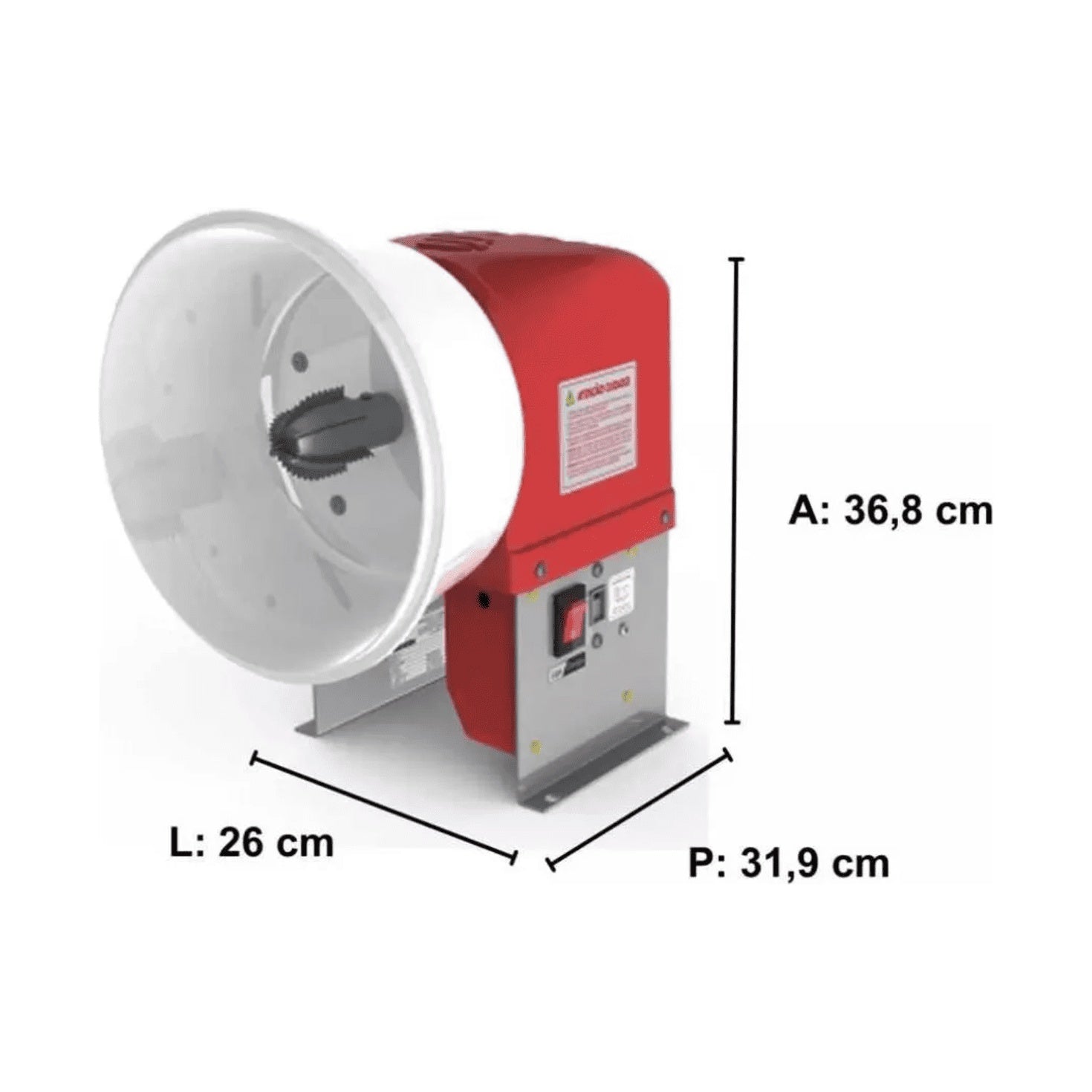 Braesi Raspador de Coco Braesi BRC-50 Bivolt profissional padaria — vista 6