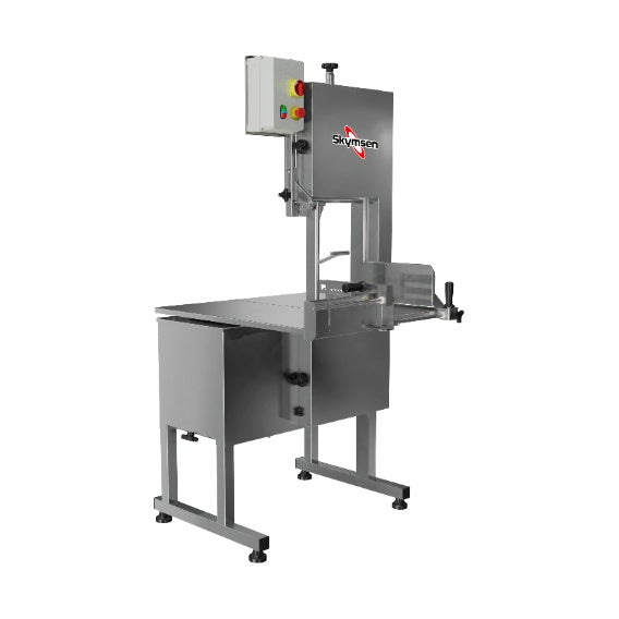 Skymsen Serra Fita Skymsen SFL-315HD Inox 380V Trifásico Heavy Duty profissional açougue — vista 3