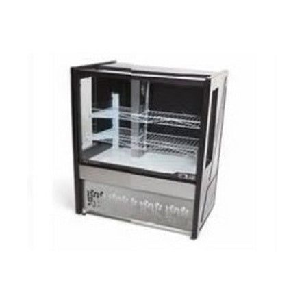 Vitrine Confeitaria Polar Platinum 0,80m 220V preta expositor refrigerado compacto bolos tortas doces - vista 3