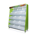 Vitrine Hortifrutícola Polar VASCA 190 VD 1,90m 12 Caixas — Expositor Natural Sem Refrigeração para Frutas Verduras e Legumes