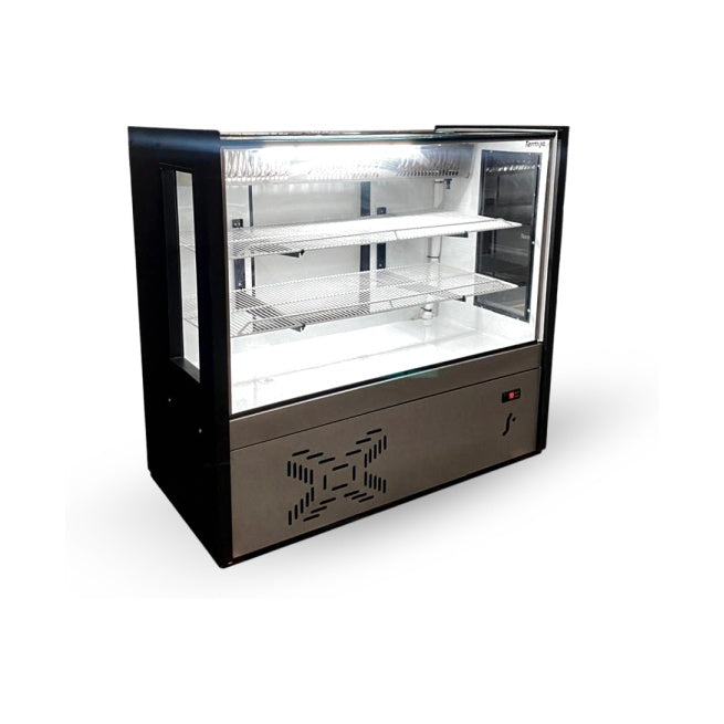 Vitrine Natural Termisa BNMQ 120 1,20m expositor sem refrigeração para padaria confeitaria pães doces - vista 2