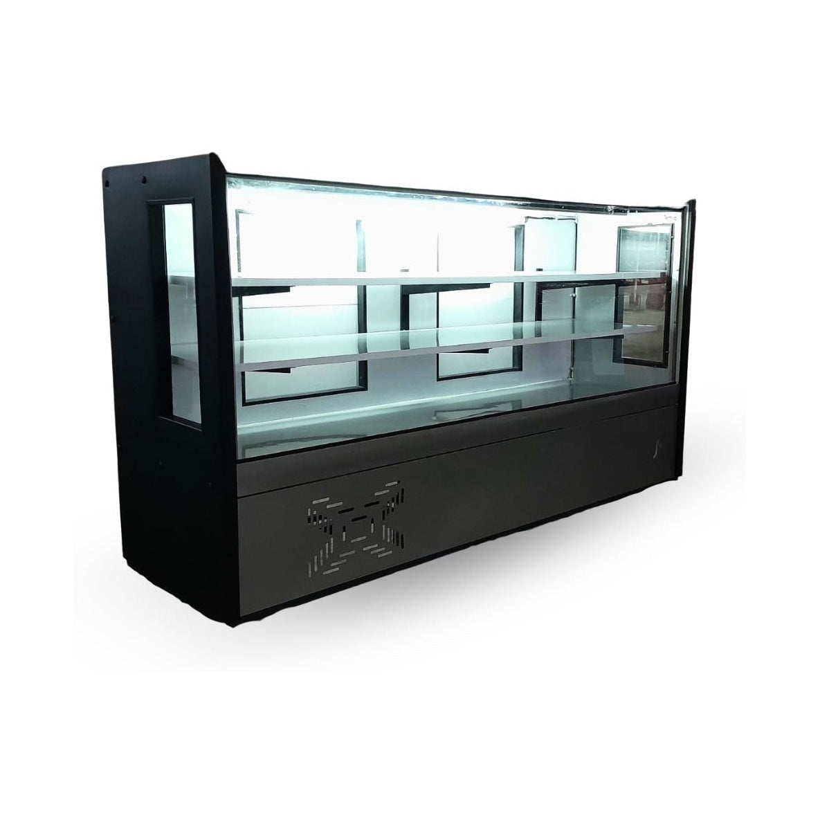 Vitrine Natural Termisa BNMQ 200 2,00m expositor sem refrigeração para padaria confeitaria pães doces - vista 1