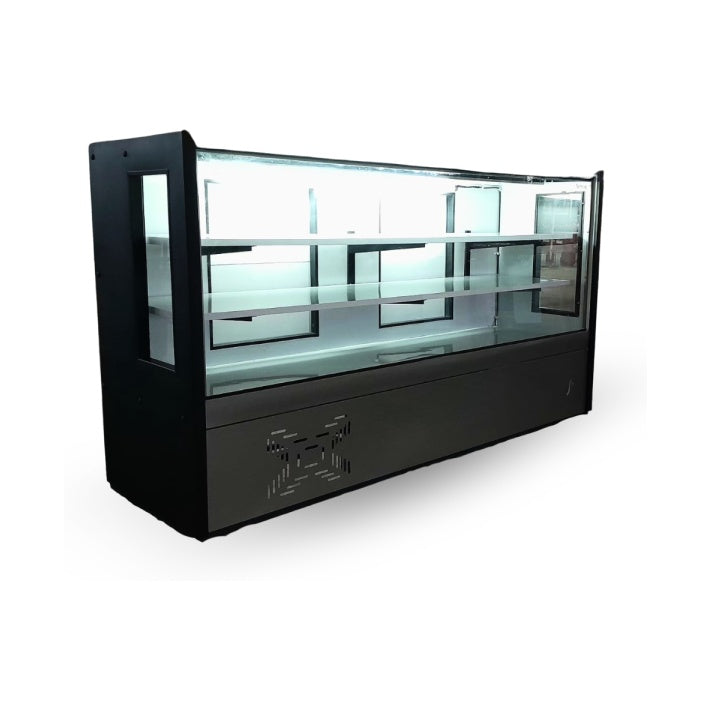 Vitrine Natural Termisa BNMQ 200 2,00m expositor sem refrigeração para padaria confeitaria pães doces - vista 2